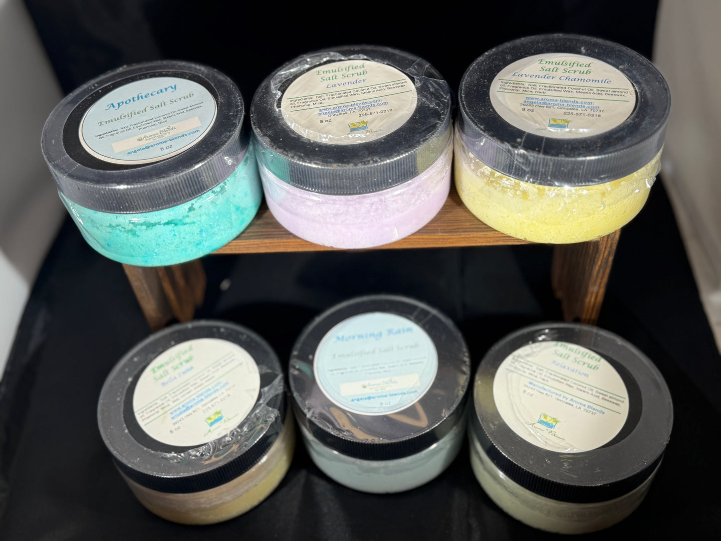 Emulsified Salt Scrub