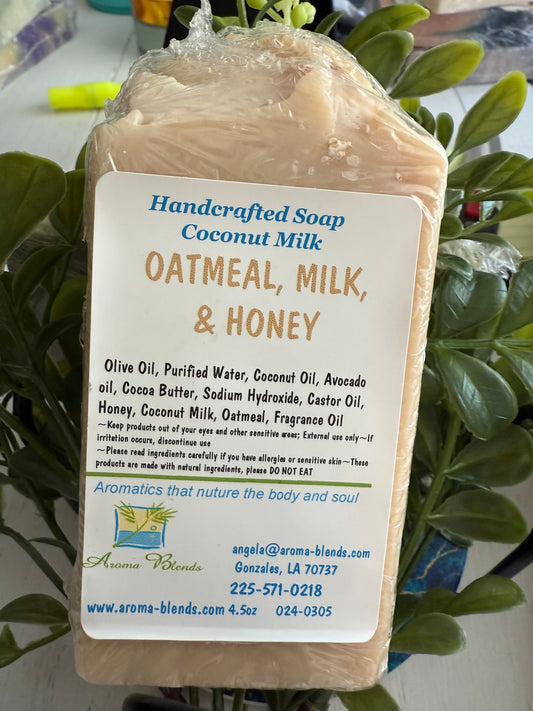 Oatmeal, Milk and Honey soap